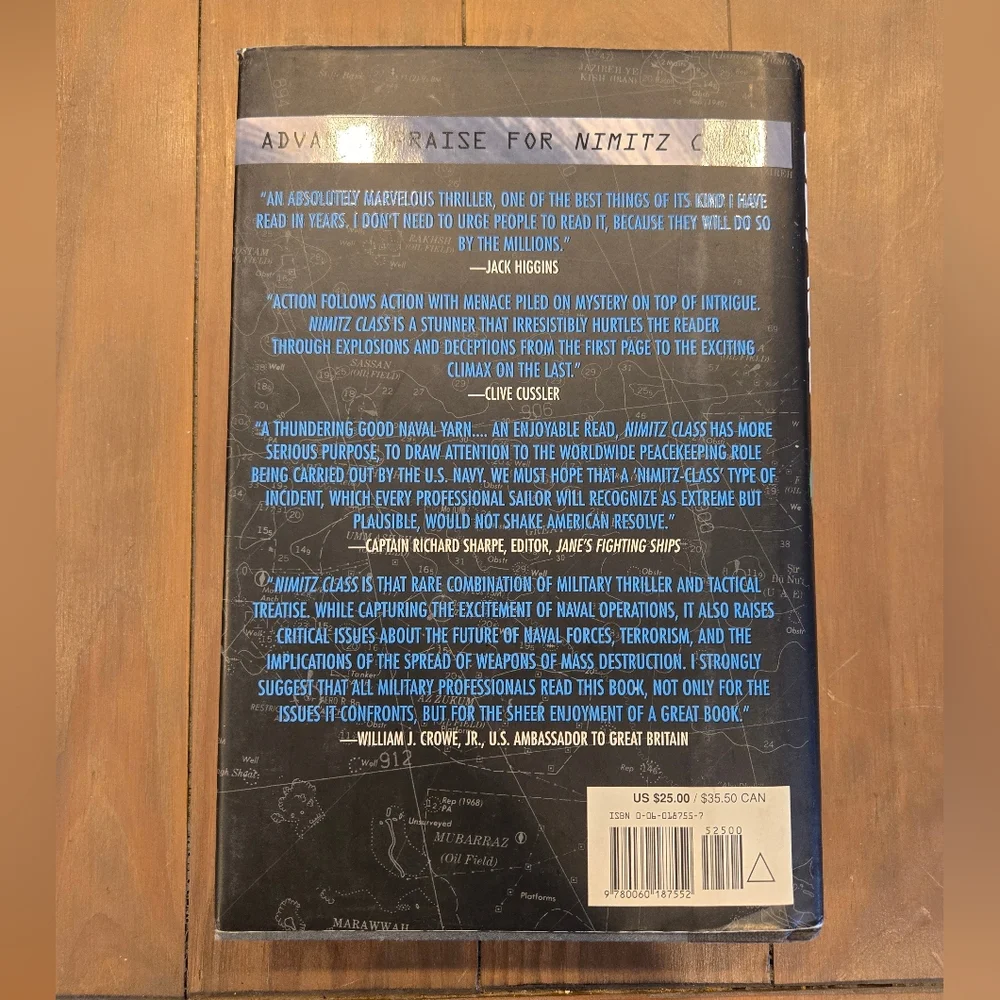 Nimitz Class Hardcover Book First Edition